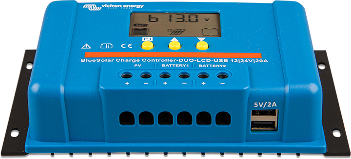 BlueSolar PWM Charge Controller (DUO) LCD & USB